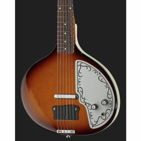 Danelectro Baby Sitar Brown Burst