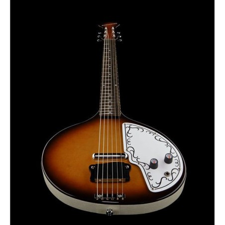 Danelectro Baby Sitar Brown Burst
