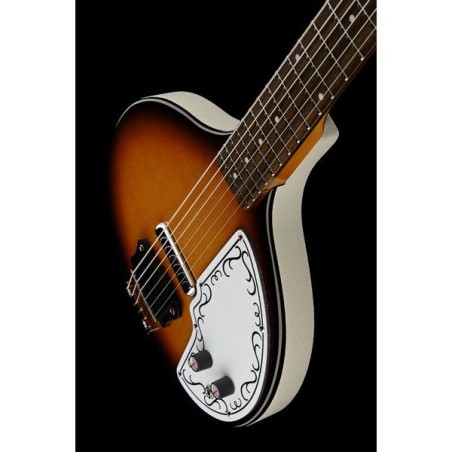 Danelectro Baby Sitar Brown Burst