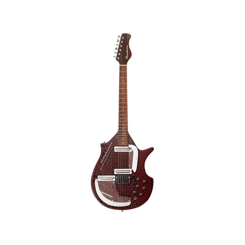Danelectro Sitar Red Crackle