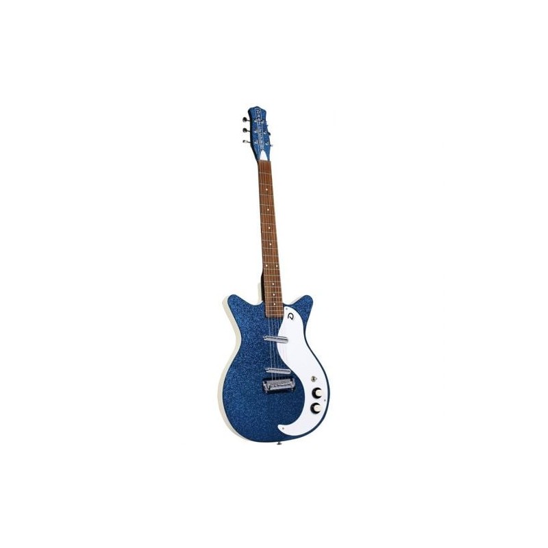 Danelectro 59M Nos+ Deep Blue Metal Flake