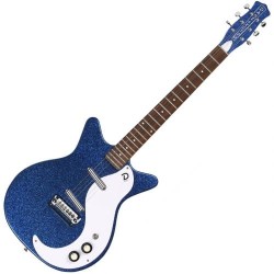 Danelectro 59M Nos+ Deep Blue Metal Flake
