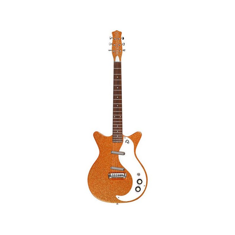 Danelectro 59M Nos+ Orange Metal Flake