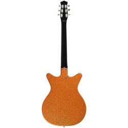Danelectro 59M Nos+ Orange Metal Flake