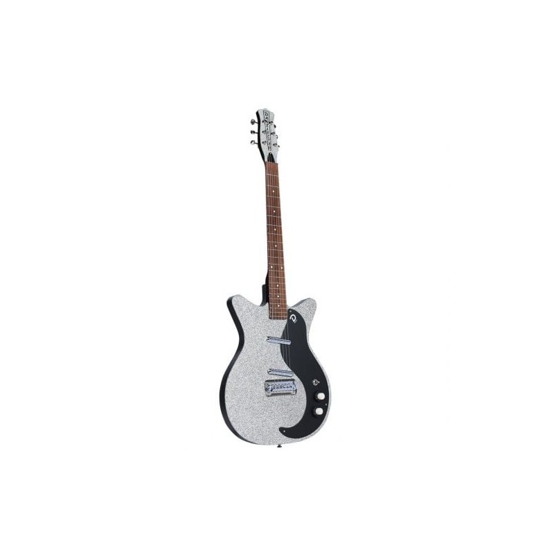 Danelectro 59M Nos+ Silver Metal Flake