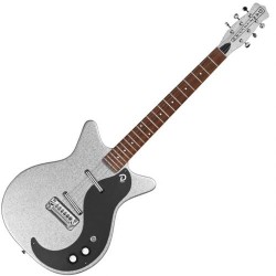 Danelectro 59M Nos+ Silver Metal Flake
