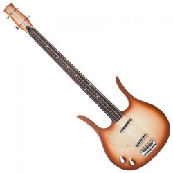 Danelectro 58 Longhorn Bass Lefty-Copper Burst