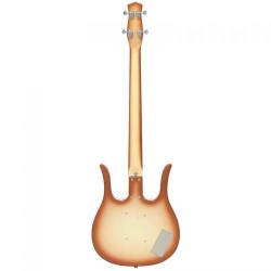 Danelectro 58 Longhorn Bass Lefty-Copper Burst