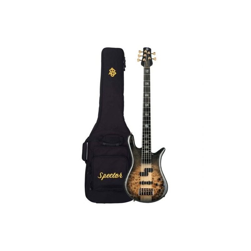 Spector Euro 5 CST Natural Black Burst Gloss
