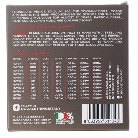 Dogal RW87A 009/042 Carbonsteel