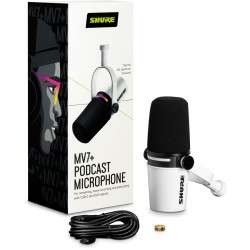 SHURE MV7+ White