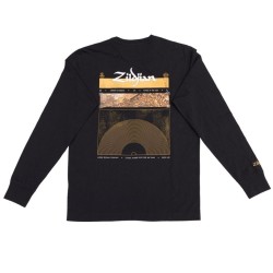 Zildjian ZALS0011 Long Sleeve Black Tee Small