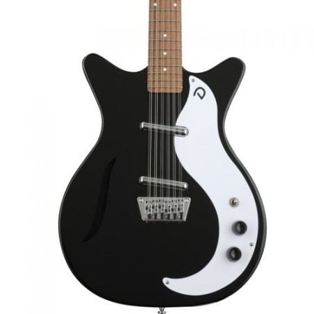 Danelectro 59 Vintage 12 String Gloss Black