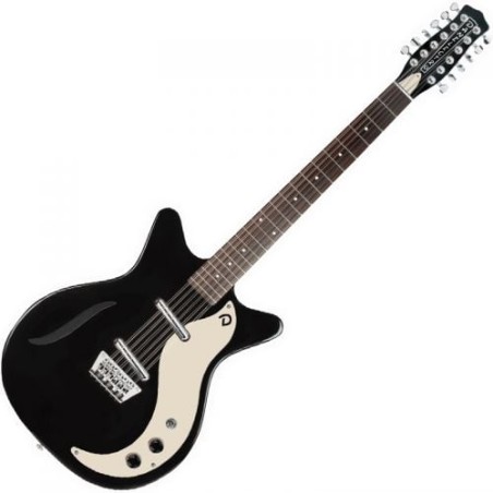 Danelectro 59 Vintage 12 String Gloss Black