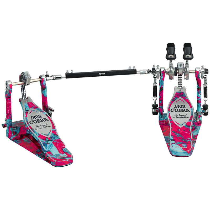 TAMA HP900PWMCS Power Glide Twin Pedal Coral Swirl