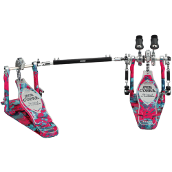 TAMA HP900RWMCS Rolling Glide Twin Pedal Coral Swirl