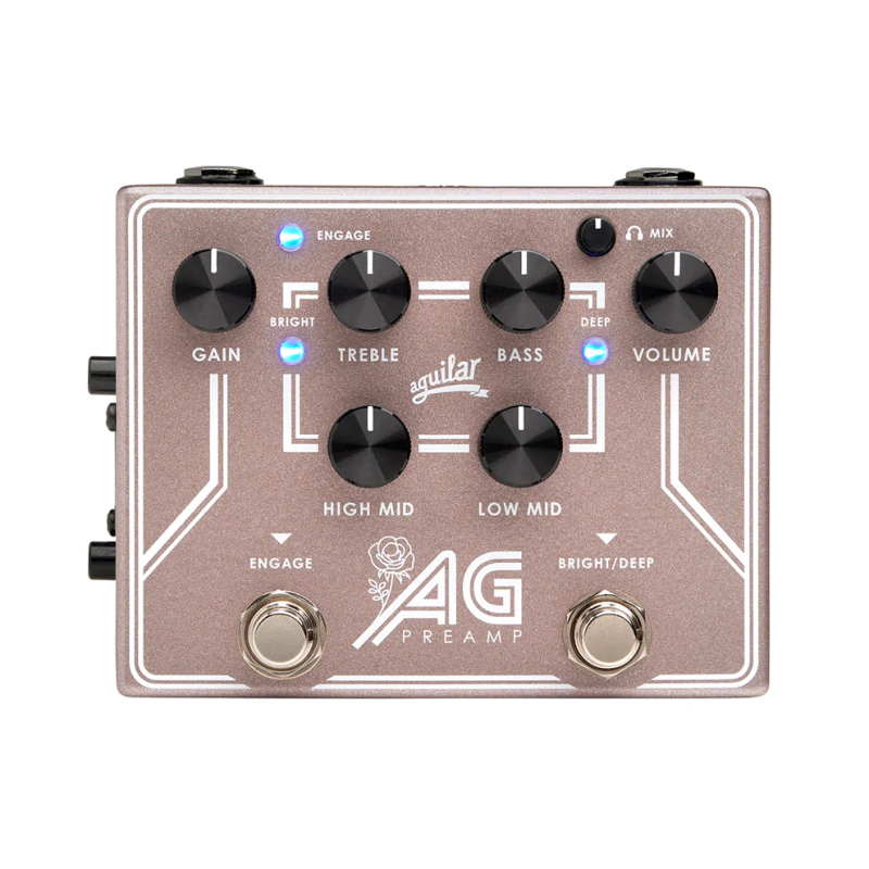 Aguilar Preamp Pedal Breast Cancer Awareness Edition