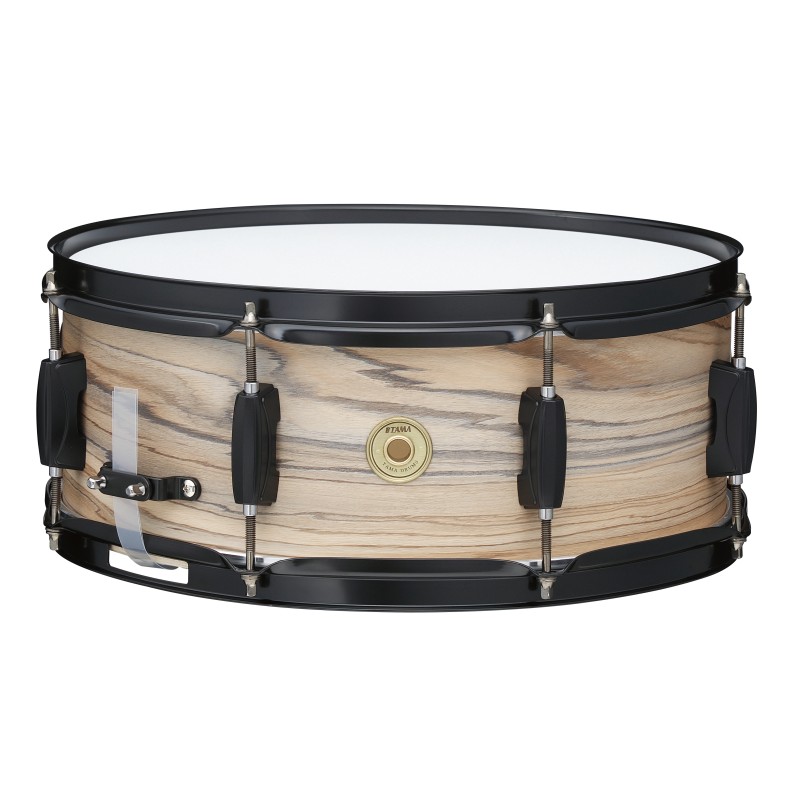 TAMA Woodworks 14"x5.5" Natural Zebrawood Wrap