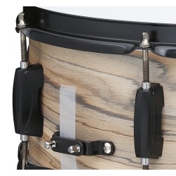 TAMA Woodworks 14"x5.5" Natural Zebrawood Wrap