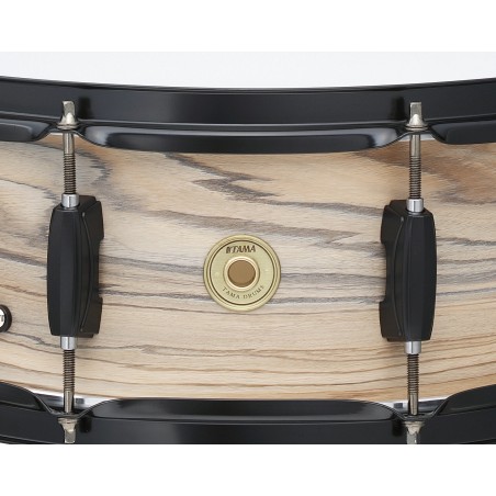 TAMA Woodworks 14"x5.5" Natural Zebrawood Wrap