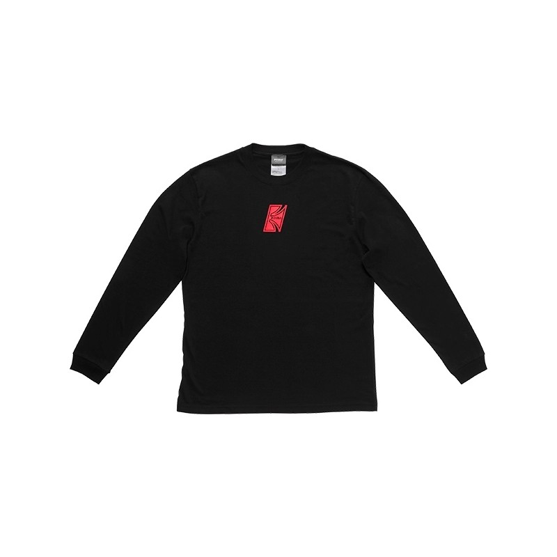 TAMA "T" Logo Long Sleeved T-shirt Black XXL