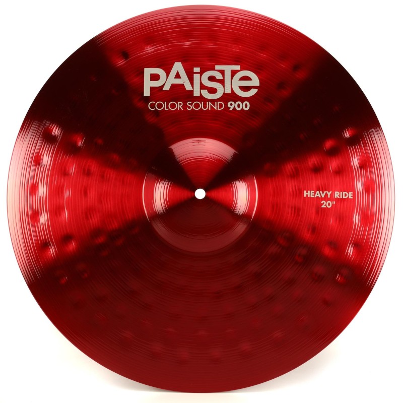 Paiste 900 Color Sound 20" Heavy Ride Red
