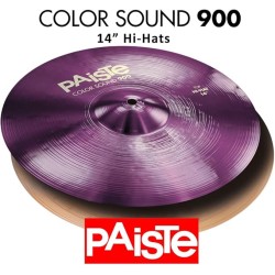 Paiste 900 Color Sound 14" Hi-Hat Purple