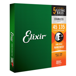 Elixir 14207 45-135 Light Medium NANOWEB