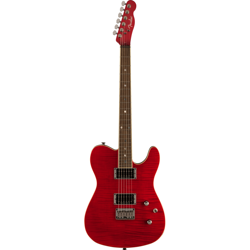 Fender Special Edition Custom Telecaster FMT HH LRL Crimson Red Transparent