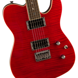 Fender Special Edition Custom Telecaster FMT HH LRL Crimson Red Transparent