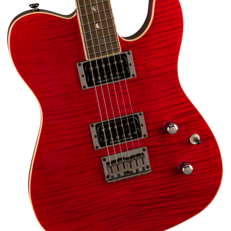 Fender Special Edition Custom Telecaster FMT HH LRL Crimson Red Transparent