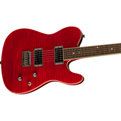 Fender Special Edition Custom Telecaster FMT HH LRL Crimson Red Transparent