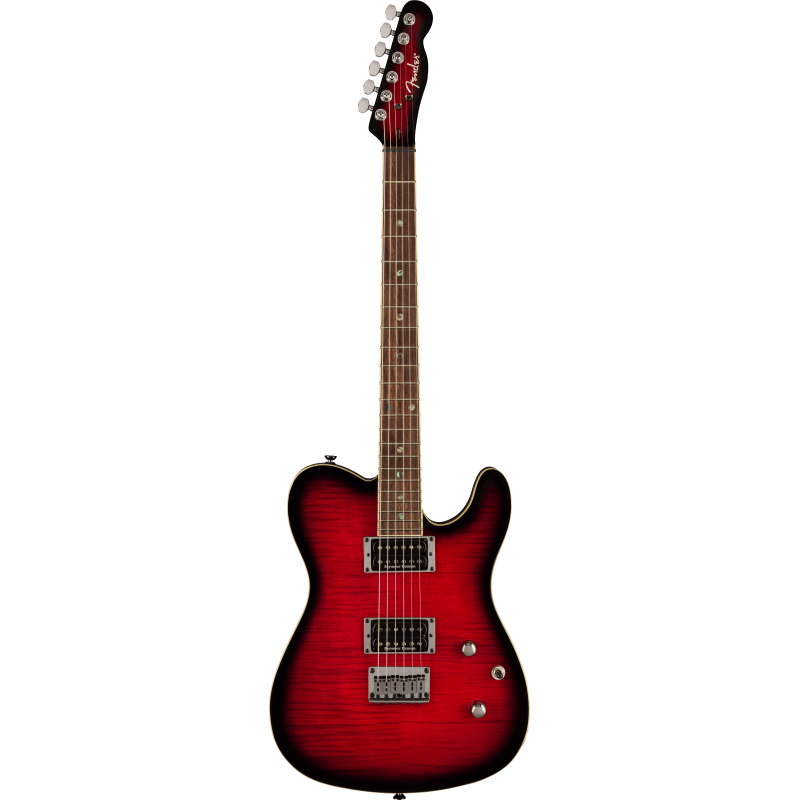 Fender Special Edition Custom Telecaster FMT HH LRL Black Cherry Burst