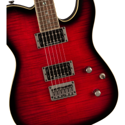 Fender Special Edition Custom Telecaster FMT HH LRL Black Cherry Burst
