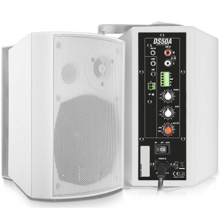 Power Dynamics DS50AW Speaker Set White (B-STOCK)