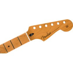 Fender Satin Roasted Maple Stratocaster Neck 12" Maple Flat Oval Shape