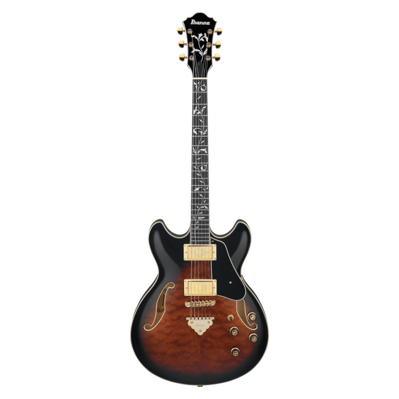Ibanez AS93QMSP-DBS Dark Brown Sunburst