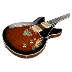 Ibanez AS93QMSP-DBS Dark Brown Sunburst