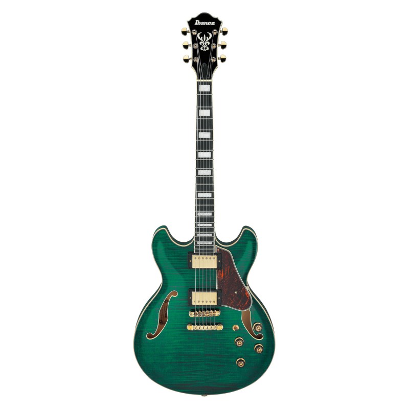 Ibanez AS93FM-TMG Transparent Moss Green