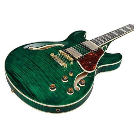 Ibanez AS93FM-TMG Transparent Moss Green