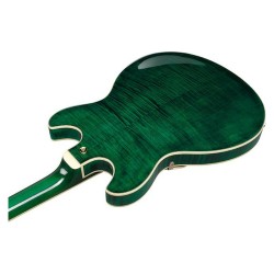 Ibanez AS93FM-TMG Transparent Moss Green