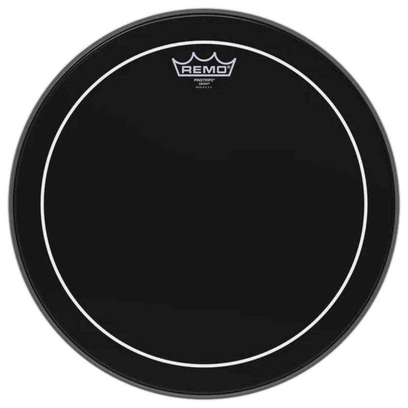 REMO Pinstripe Ebony 16" ES-0616-PS