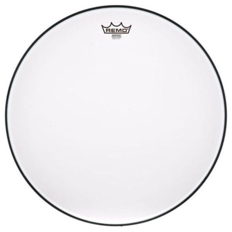 REMO Emperor 18" White Suede