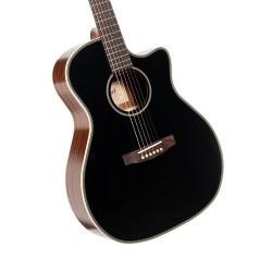Cort Essence-GA4 Black Top Semi-Gloss