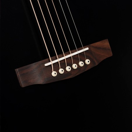 Cort Essence-GA4 Black Top Semi-Gloss