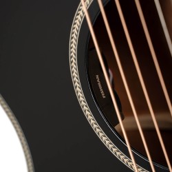 Cort Essence-GA4 Black Top Semi-Gloss