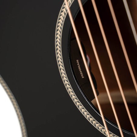 Cort Essence-GA4 Black Top Semi-Gloss