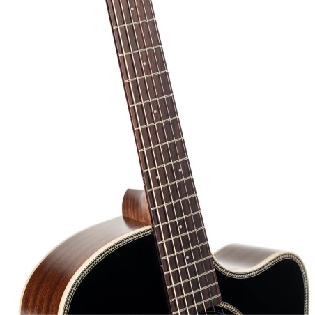 Cort Essence-GA4 Black Top Semi-Gloss