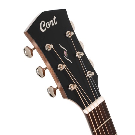 Cort Essence-GA4 Black Top Semi-Gloss