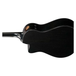 Ibanez AAM340CE-RUB Rustic Black High Gloss